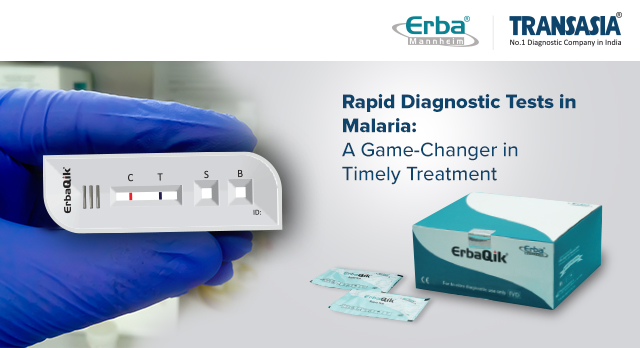 Role of RDTs in timely malaria detection